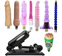 SẹX Machịnes Gụn para mujeres Mǎst'rbator Massage Tool con potente máquina telescópica ajustable de motor