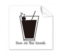 Sex On The Beach - Limpiador de pantalla para gafas de cóctel, gamuza de limpieza, 5 piezas de regalo
