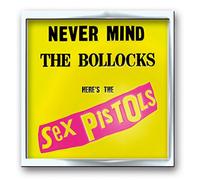 Sex Pistols álbum Never Mind The Bollocks logotipo de la banda placa de metal pin broche