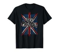 Sex Pistols Anarchy Flag Rock Music Band Camiseta