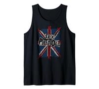 Sex Pistols Anarchy Flag Rock Music Band Camiseta sin Mangas