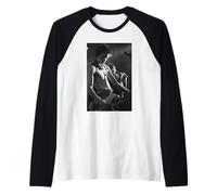 Sex Pistols Bajista SID Vicious Live 1977 Camiseta Manga Raglan