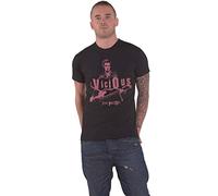 Sex Pistols - Camiseta oficial Sid Vicious Photo para hombre, color negro, talla L