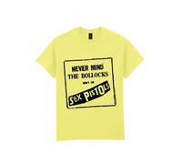 Sex Pistols Camiseta 'Sex Pistols Never Mind The Bollocks T-Shirt' amarillo XL EUR