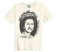 Sex Pistols God Save The Queen Amplified Vintage White X Large T Sh T-Shirt NUEV