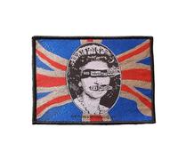 Sex Pistols - God Save The Queen - Vintage Logo - Parche - Parche - Bandera Británica, aplicación Queen Elizabeth II