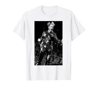 Sex Pistols Johnny Rotten Phoenix Festival por Andy Willsher Camiseta, Hombre, Blanco, 4XL