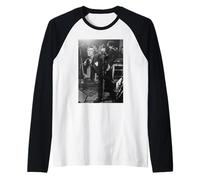 Sex Pistols Live Johnny Rotten John Lydon 1977 Camiseta Manga Raglan