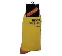Sex Pistols 'Never Mind the Bollocks' (Amarillo) Calcetines (Una talla = EUR 41-45)
