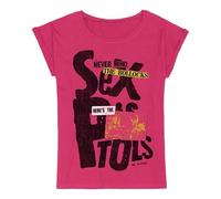 Sex Pistols Never Mind The Bollocks Mujer Camiseta Rosa 100% algodón Relaxed
