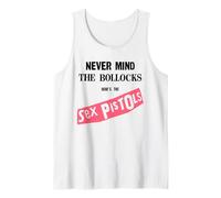 Sex Pistols Official Never Mind The Bollocks Rosa Camiseta sin Mangas