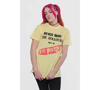 Sex Pistols Camiseta de manga corta NMTB Original Album Unisex Amarillo XL
