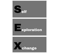 SEX - Self Exploration Xchange: agenda, notebook, journal, planner, organizer, diary, memories, funny gift for family, friends and coworkers