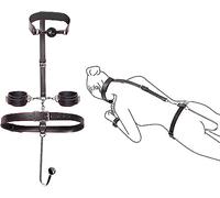 Sex Set Set con Gancho Metal Butt Plug Gancho Restricciones Juguetes Sexuales Parejas Perro Extremo Esclavo Cadena de Hierro SM Set para Parejas Juguetes Sexuales