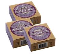 Sex Wax Flynsu Quick Humps Coconut - Paquete de 3 (Elegir Temperatura)