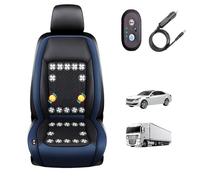 SEXIPLEXIX cojín de Asiento refrigerante para Coche 3 Niveles De Viento Ajustables Fundas para Asientos De Coche para Coche, SUV, camión, Universal,Blue-24V24-BladeFan+Massage