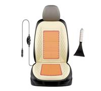 SEXIPLEXIX Súper cálido , Cubre Asientos Coche, Funda de Asiento de Franela súper cálida,Beige-Single-Seater