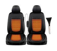 SEXIPLEXIX Súper cálido , Fundas De Coche Asientos, Funda de Asiento de Franela súper cálida,Black-Two-Seater