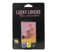 Sexitive LUCKY LOVERS Your Connection - Juego Erótico para Parejas Gays | Juego para Hombres con 3 Dados y Tarjetas Rascables con más de 20 Posiciones Eróticas | Juego Sexual Pareja Gay +18 LGBTQ+