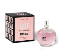 Sexitive Perfume HOT INEVITABLE So Excited, Fragancia Femenina con Feromonas, Notas de Café Negro, Vainilla y Flores Blancas, Parfum Afrodisíaco Original, 100 ml