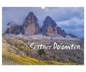Sextner Dolomiten (Wandkalender 2026 DIN A3 quer), CALVENDO Monatskalender: Rund um die Drei Zinnen