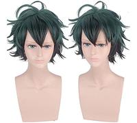 Sexto Cosplay peluca My Hero Academia Izuku Midoriya Peluca Boku No Hero Academia/Academia Cosplay Cabello Izuku Midoriya Deku Peluca