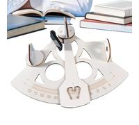 Sexton Instrumento Navegación,Modelo Marinero Madera DIY - Juguetes De Vela Y Barcos | Para Coleccionables Decoración Oficina Práctica Navegación Aprendizaje Práctico Experimentos Educativos Niños