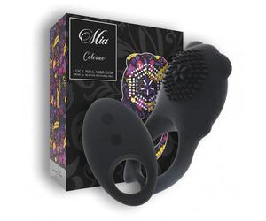 Sextoy conectado cockring mia colosseo negro, Ancho 120 mm, Longitud 135 mm, Profundidad 55 mm, Departamento MUJERES, Poids 0.185 Kg, Colores Negro