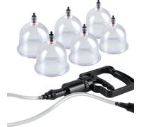 Sextoy fantasía caja con 6 piezas succión fetiche, Ancho 240 mm, Longitud 200 mm, Profundidad 80 mm, Poids 0.286 Kg, Colores Blanco