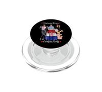 Sexy American Grown Croata Roots Heritage Half PopSockets PopGrip para MagSafe