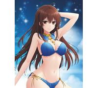 Sexy Anime Girl Sketchbook: Blank Sketchbook | Blank Notebook No Lines | Blank Notebook | Blank Anime Sketch Book | 8.5x11 Inches