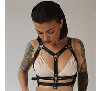 Sexy arnés de Cuero Mujeres Lencería Bondage Cofre Arnés Cinturones de Liga Correas Corporal Cinturón de arnés for Adultos (Color : Style6, Size : One Size)