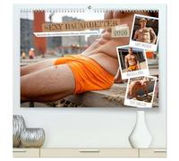 SEXY BAUARBEITER - Baustelle der verführerischen Männer, Schichtwechsel (hochwertiger Premium Wandkalender 2026 DIN A2 quer), Kunstdruck in Hochglanz: ... Männer mit Sixpack auf der Baustelle.