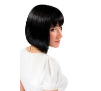 Sexy Cooler Page / Bob Peluca Negro Mia / Pulp Fiction Corto Peluca 25CM 2212-1B