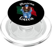 Sexy Mexicana Reina Mexicana Mujer Mujer mamá patriótica Linda PopSockets PopGrip para MagSafe