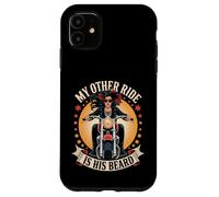 Sexy Motocicleta Mujer Jinete Biker Babe Otro Paseo Su Barba Carcasa para iPhone 11