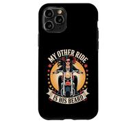 Sexy Motocicleta Mujer Jinete Biker Babe Otro Paseo Su Barba Carcasa para iPhone 11 Pro