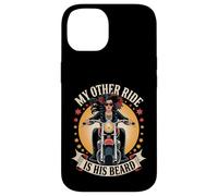 Sexy Motocicleta Mujer Jinete Biker Babe Otro Paseo Su Barba Carcasa para iPhone 14