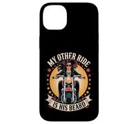 Sexy Motocicleta Mujer Jinete Biker Babe Otro Paseo Su Barba Carcasa para iPhone 14 Plus