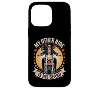 Sexy Motocicleta Mujer Jinete Biker Babe Otro Paseo Su Barba Carcasa para iPhone 14 Pro Max