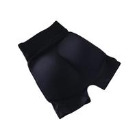 SEXY Mujeres LIBERES DE LIBENTE DE BUTTO MUJERES - Mats de esponja negra sólida Puss Up Up Butt Lifter Shaper, almohadillas falsas de culo de culo de la cadera de control invisible Breve ropa