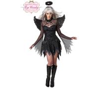 Sexy Negro Fallen Angel Disfraz Adulto