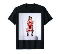 Sexy Shibari Art Tees - Modelo en Shibari Cuerda en Pedestal Camiseta