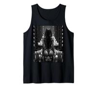 Sexy Shibari Art Tees - Mujer Sexy en Cuerda Shibari en Blanco y Negro Camiseta sin Mangas