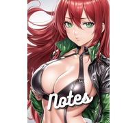 Sexy Waifu Anime Girl Notebook Festive Fun with a Touch of Anime! Lined 6x9 120 Pages Composition Notebook, Cute Anime Girl Diary Or Notepad For Sketching And Writing, Gift For All Anime Lovers