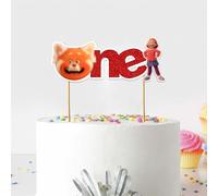 Seyal® Torneado Rojo One Cake Topper