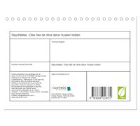 Seychelles - Des îles de rêve dans l'océan Indien (Calendrier de bureau 2027 DIN A5 vertical), CALVENDO calendrier mensuel