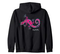 Seychelles Gecko Recuerdo Vacaciones Regalo Praslin La Digue Sudadera con Capucha