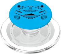 Seychelles Isla Sol y Palmeras PopSockets PopGrip para MagSafe