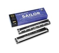 SEYDEL & Söhne Sailor Steel Tremolo Richter Mundharmonika - 26480 in C